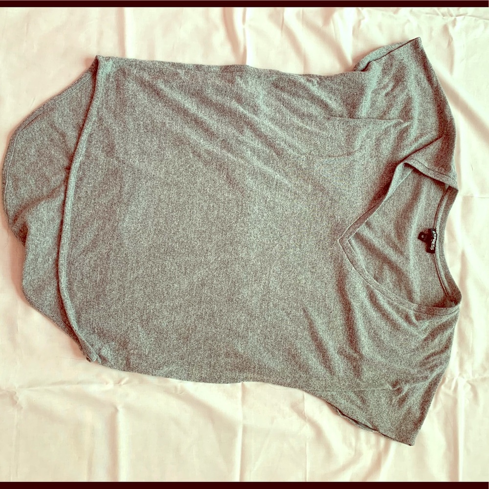 Grey Express V Neck